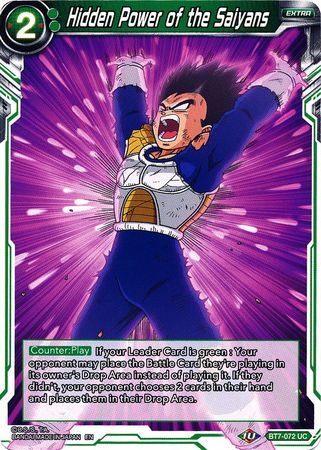 Hidden Power of the Saiyans [BT7-072] | Cracking-Singles