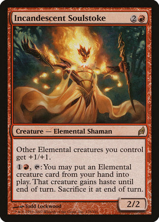 Incandescent Soulstoke [Lorwyn] | Cracking-Singles