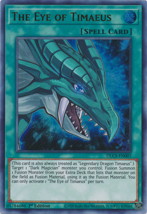 The Eye of Timaeus [DLCS-EN007] Ultra Rare | Cracking-Singles