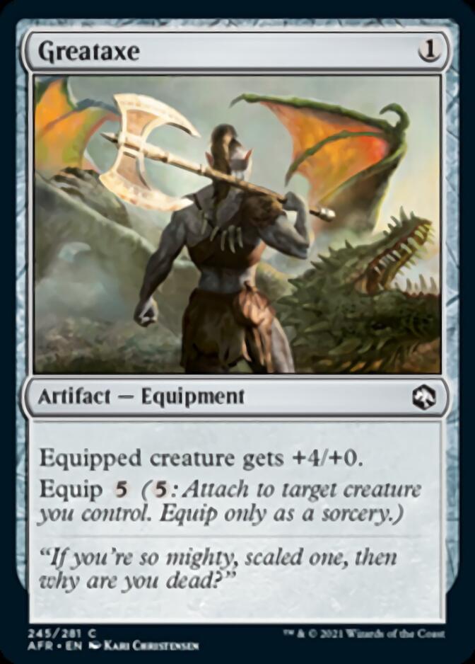 Greataxe [Dungeons & Dragons: Adventures in the Forgotten Realms] | Cracking-Singles