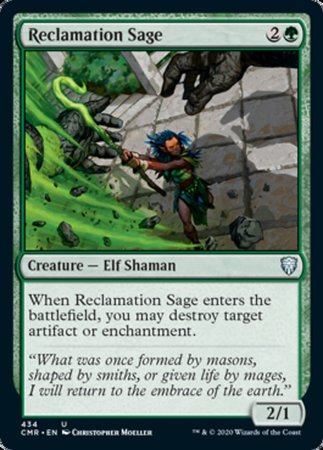 Reclamation Sage (434) [Commander Legends] | Cracking-Singles