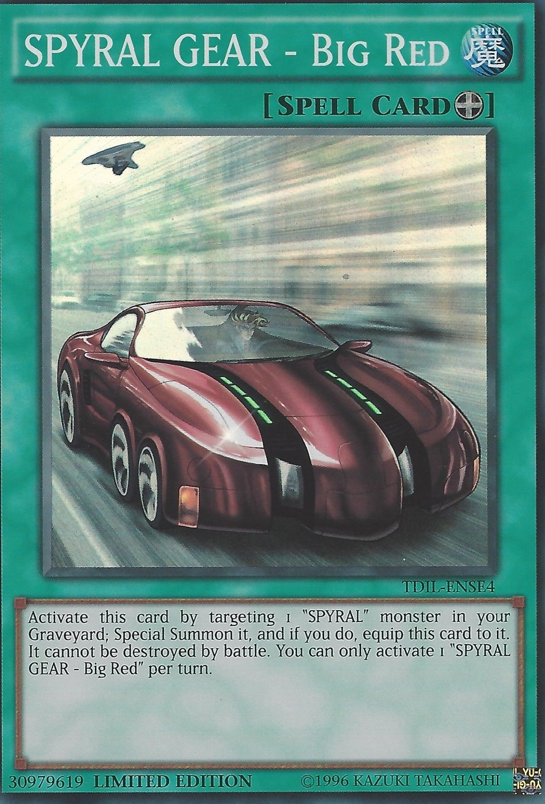 SPYRAL GEAR - Big Red [TDIL-ENSE4] Super Rare | Cracking-Singles