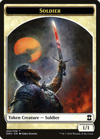 Soldier Token [Eternal Masters Tokens] | Cracking-Singles