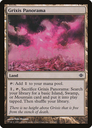 Grixis Panorama [Shards of Alara] | Cracking-Singles