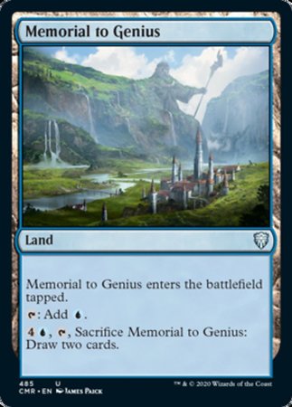 Memorial to Genius [Commander Legends] | Cracking-Singles