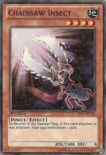 Chainsaw Insect [BP01-EN142] Starfoil Rare | Cracking-Singles
