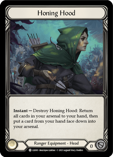 Honing Hood [LXI003] (Tales of Aria Lexi Blitz Deck)  1st Edition Normal | Cracking-Singles