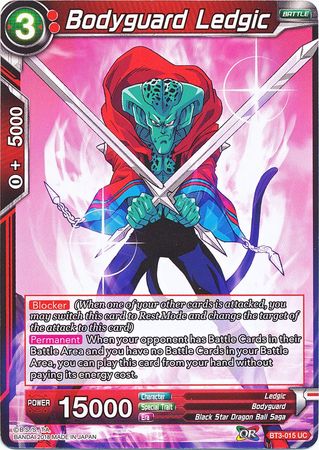 Bodyguard Ledgic [BT3-015] | Cracking-Singles