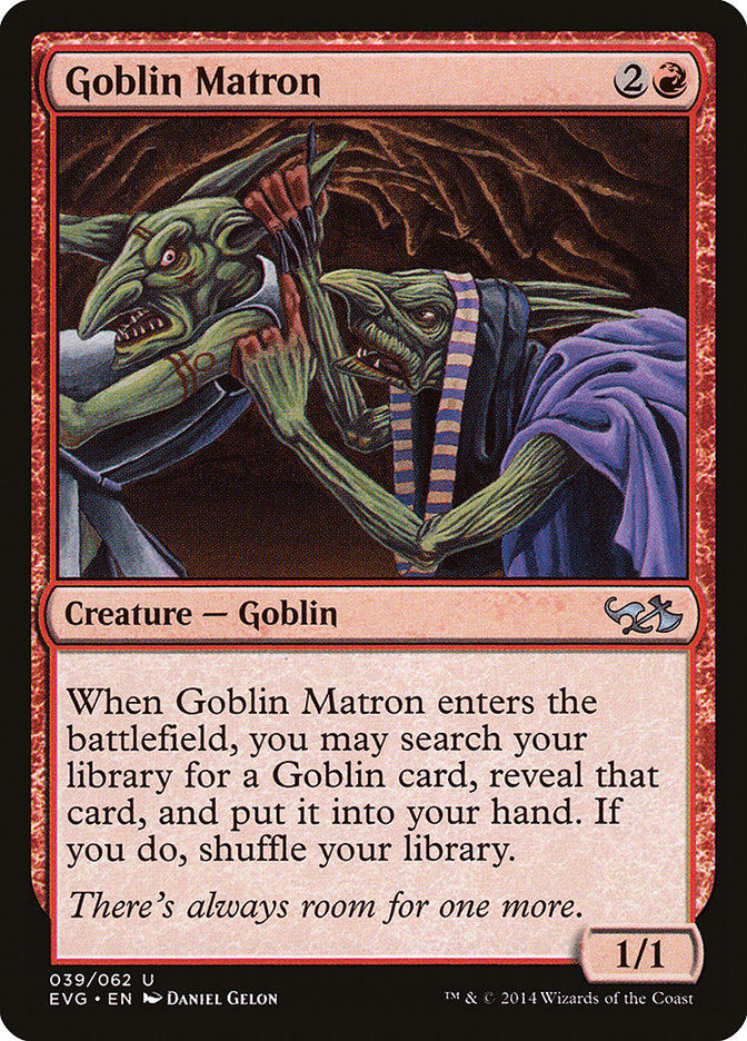 Goblin Matron (Elves vs. Goblins) [Duel Decks Anthology] | Cracking-Singles