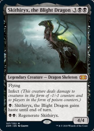 Skithiryx, the Blight Dragon [Double Masters] | Cracking-Singles