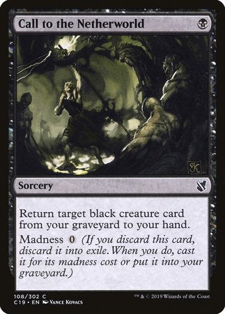 Call to the Netherworld [Commander 2019] | Cracking-Singles