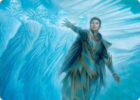 Echoing Equation Art Card [Strixhaven: School of Mages Art Series] | Cracking-Singles