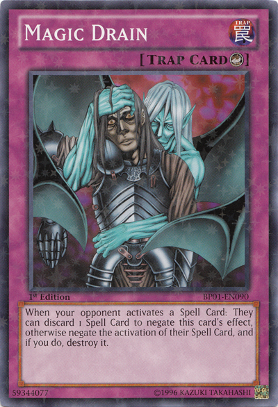 Magic Drain [BP01-EN090] Starfoil Rare | Cracking-Singles