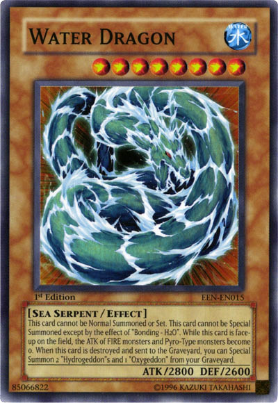 Water Dragon [EEN-EN015] Super Rare | Cracking-Singles