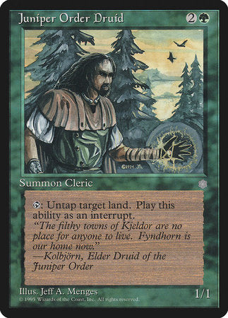 Juniper Order Druid [Ice Age] | Cracking-Singles