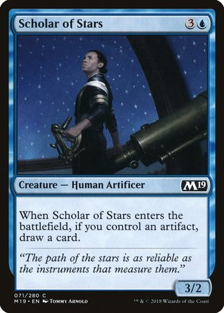 Scholar of Stars [Core Set 2019] | Cracking-Singles