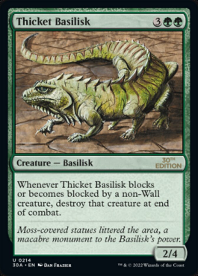 Thicket Basilisk [30th Anniversary Edition] | Cracking-Singles