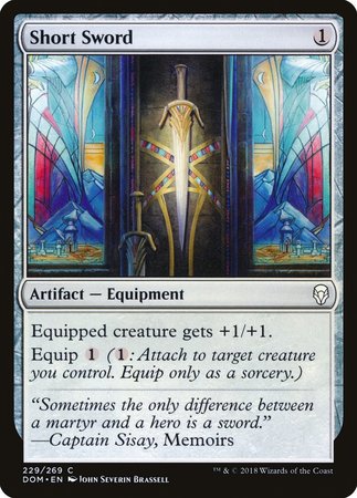 Short Sword [Dominaria] | Cracking-Singles