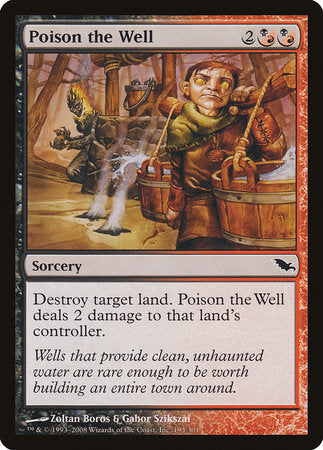 Poison the Well [Shadowmoor] | Cracking-Singles