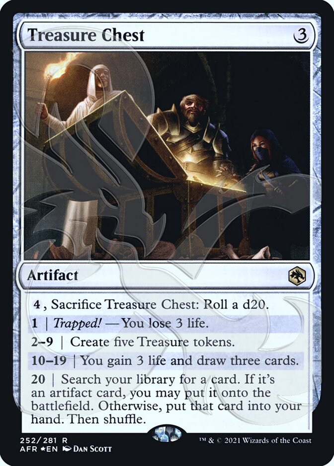 Treasure Chest (Ampersand Promo) [Dungeons & Dragons: Adventures in the Forgotten Realms Promos] | Cracking-Singles