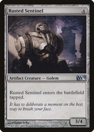 Rusted Sentinel [Magic 2012] | Cracking-Singles