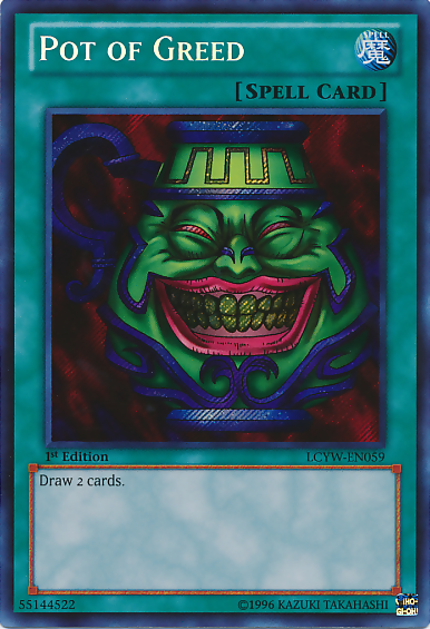 Pot of Greed [LCYW-EN059] Secret Rare | Cracking-Singles