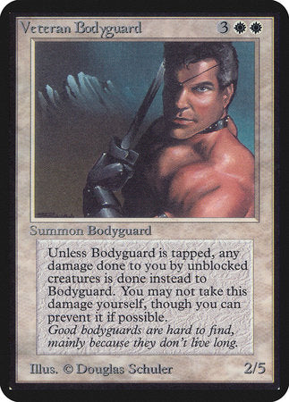 Veteran Bodyguard [Limited Edition Alpha] | Cracking-Singles