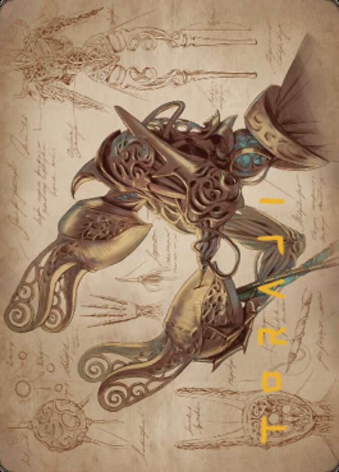 Self-Assembler Art Card (Gold-Stamped Signature) [The Brothers' War Art Series] | Cracking-Singles