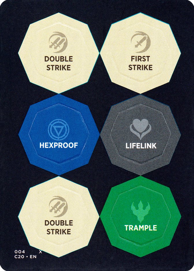 Ability Punchcard [Commander 2020 Tokens] | Cracking-Singles