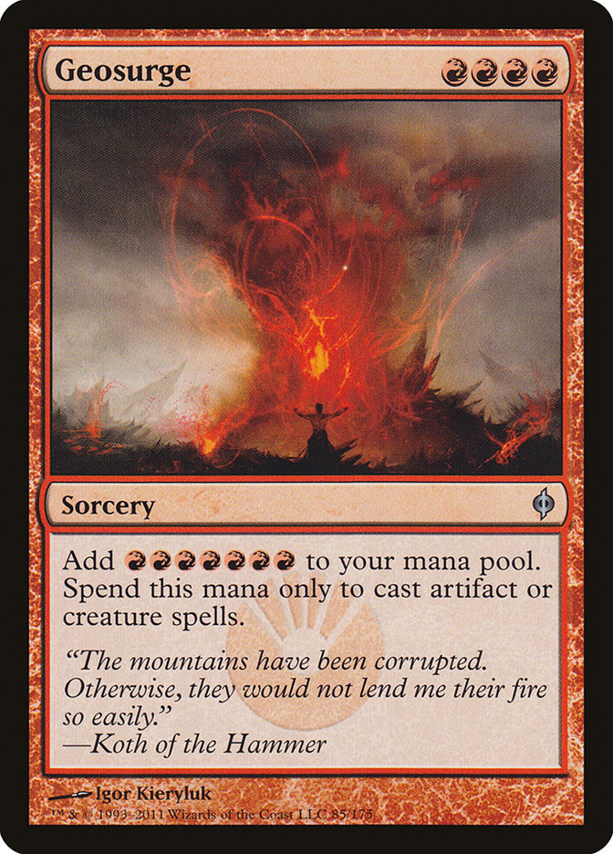 Geosurge [New Phyrexia] | Cracking-Singles
