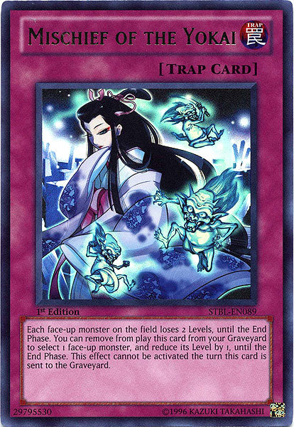 Mischief of the Yokai [STBL-EN089] Ultra Rare | Cracking-Singles