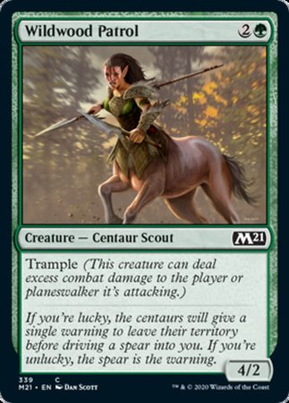 Wildwood Patrol [Core Set 2021] | Cracking-Singles