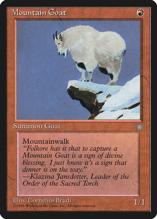 Mountain Goat [Ice Age] | Cracking-Singles