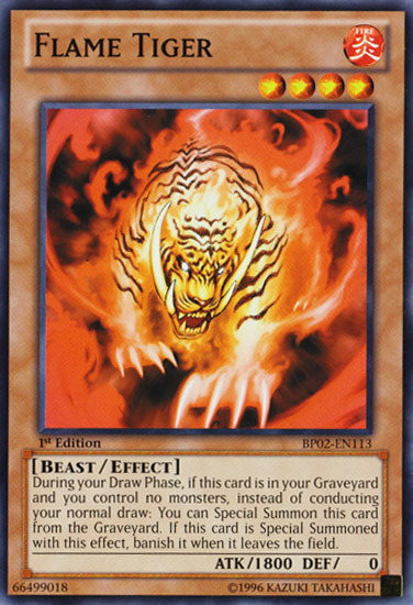 Flame Tiger [BP02-EN113] Common | Cracking-Singles