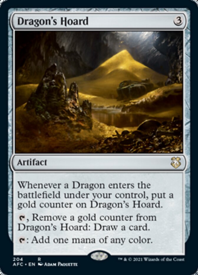 Dragon's Hoard [Dungeons & Dragons: Adventures in the Forgotten Realms Commander] | Cracking-Singles