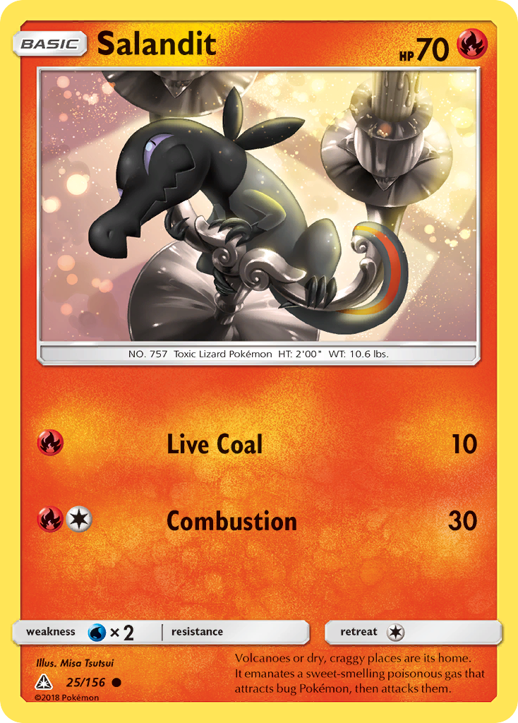 Salandit (25/156) [Sun & Moon: Ultra Prism] | Cracking-Singles