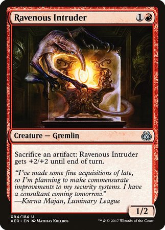 Ravenous Intruder [Aether Revolt] | Cracking-Singles