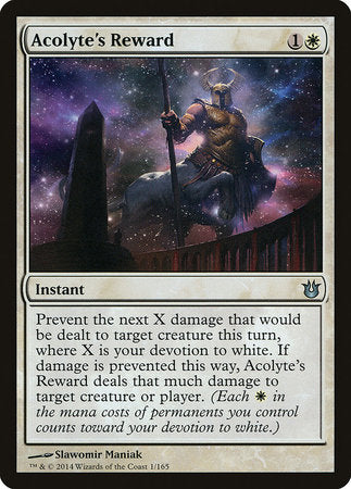 Acolyte's Reward [Born of the Gods] | Cracking-Singles