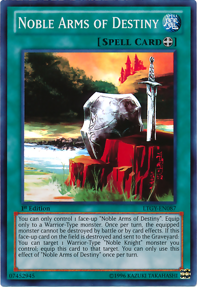 Noble Arms of Destiny [LTGY-EN087] Super Rare | Cracking-Singles