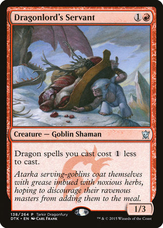 Dragonlord's Servant [Tarkir Dragonfury] | Cracking-Singles
