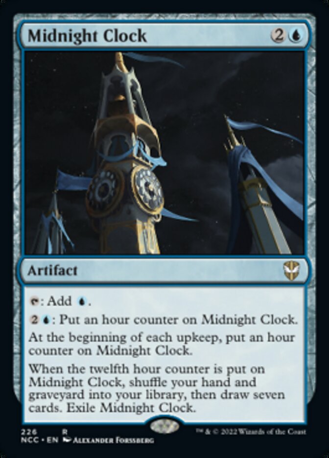 Midnight Clock [Streets of New Capenna Commander] | Cracking-Singles