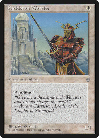 Kjeldoran Warrior [Ice Age] | Cracking-Singles