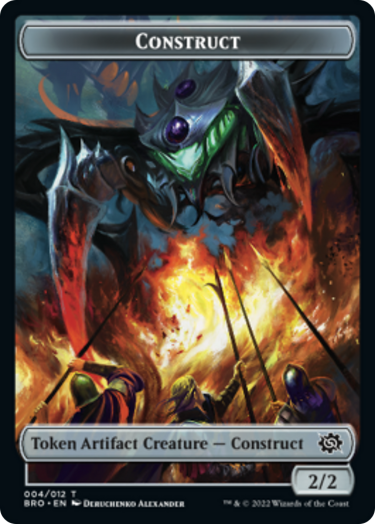 Construct Token (004) [The Brothers' War Tokens] | Cracking-Singles