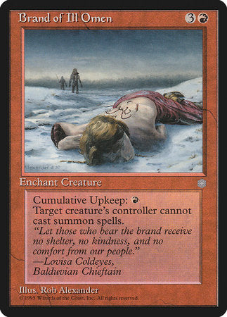Brand of Ill Omen [Ice Age] | Cracking-Singles