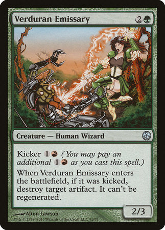 Verduran Emissary [Duel Decks: Phyrexia vs. the Coalition] | Cracking-Singles