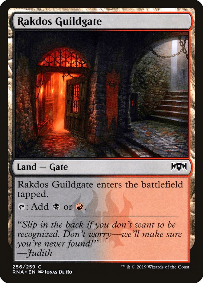 Rakdos Guildgate (256/259) [Ravnica Allegiance] | Cracking-Singles