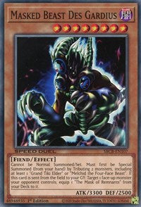 Masked Beast Des Gardius [SBCB-EN107] Common | Cracking-Singles