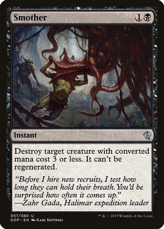 Smother [Duel Decks: Zendikar vs. Eldrazi] | Cracking-Singles