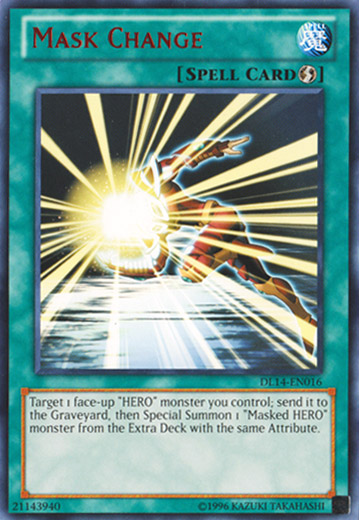 Mask Change (Red) [DL14-EN016] Rare | Cracking-Singles