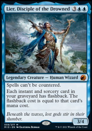 Lier, Disciple of the Drowned (Promo Pack) [Innistrad: Midnight Hunt Promos] | Cracking-Singles